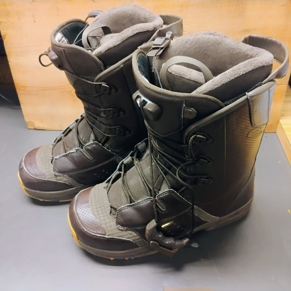 Men's Brown Snowboard Boots Salomon Dialogue - Picture 14 of 14